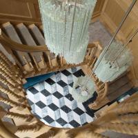 s-a-spooner-view-down-oak-staircase-withhand-turned-oak-ballustrade-and-oak-panelled-walls