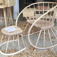 Sitting Firm katie walker rocker and footstool