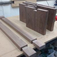 wooden & woven Sockets and dovetails cut
