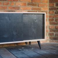 forge creative charred-oak-sideboard-cupboard-low-slidingdoors