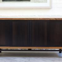 sideboard with doors closed at petrel furniture