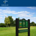 eagle promotions signage for golf courses
