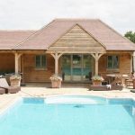 wyke oak timber frame poolhouseby rookery barns